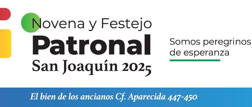 Acá encontrará el Programa de las Festejos Patronales 2025