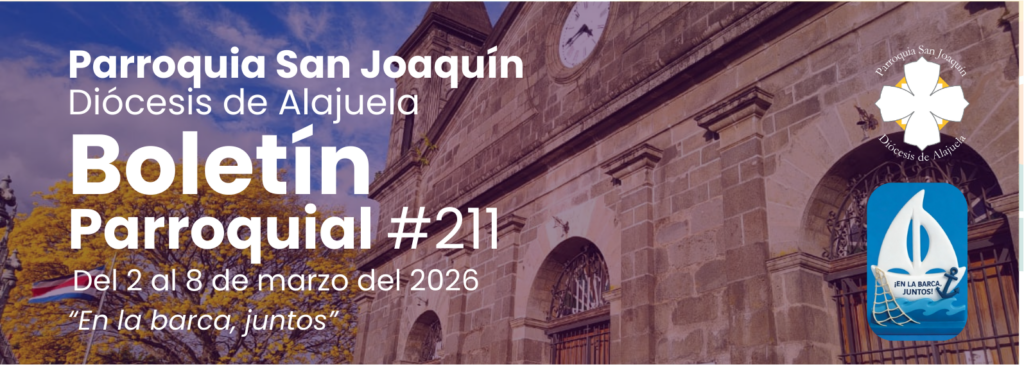 Boletín parroquial #211 del 2 al 8 de marzo del 2026